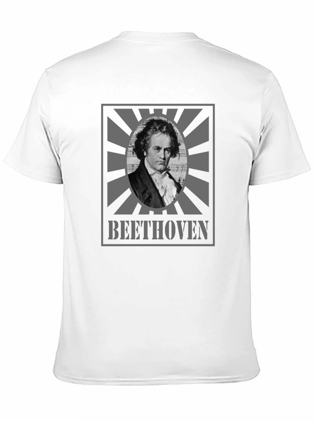 Beethoven Graphic Tee - Classic Composer T-Shirt