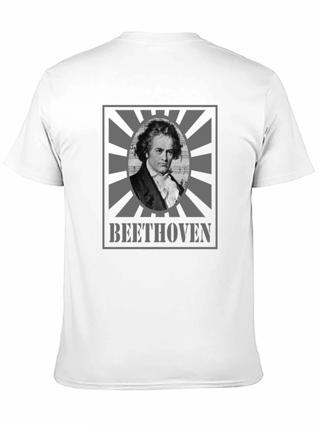 Beethoven Graphic Tee - Classic Composer T-Shirt