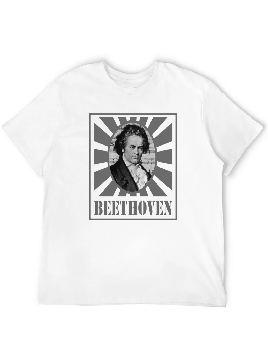 Beethoven Graphic Tee - Classic Composer T-Shirt