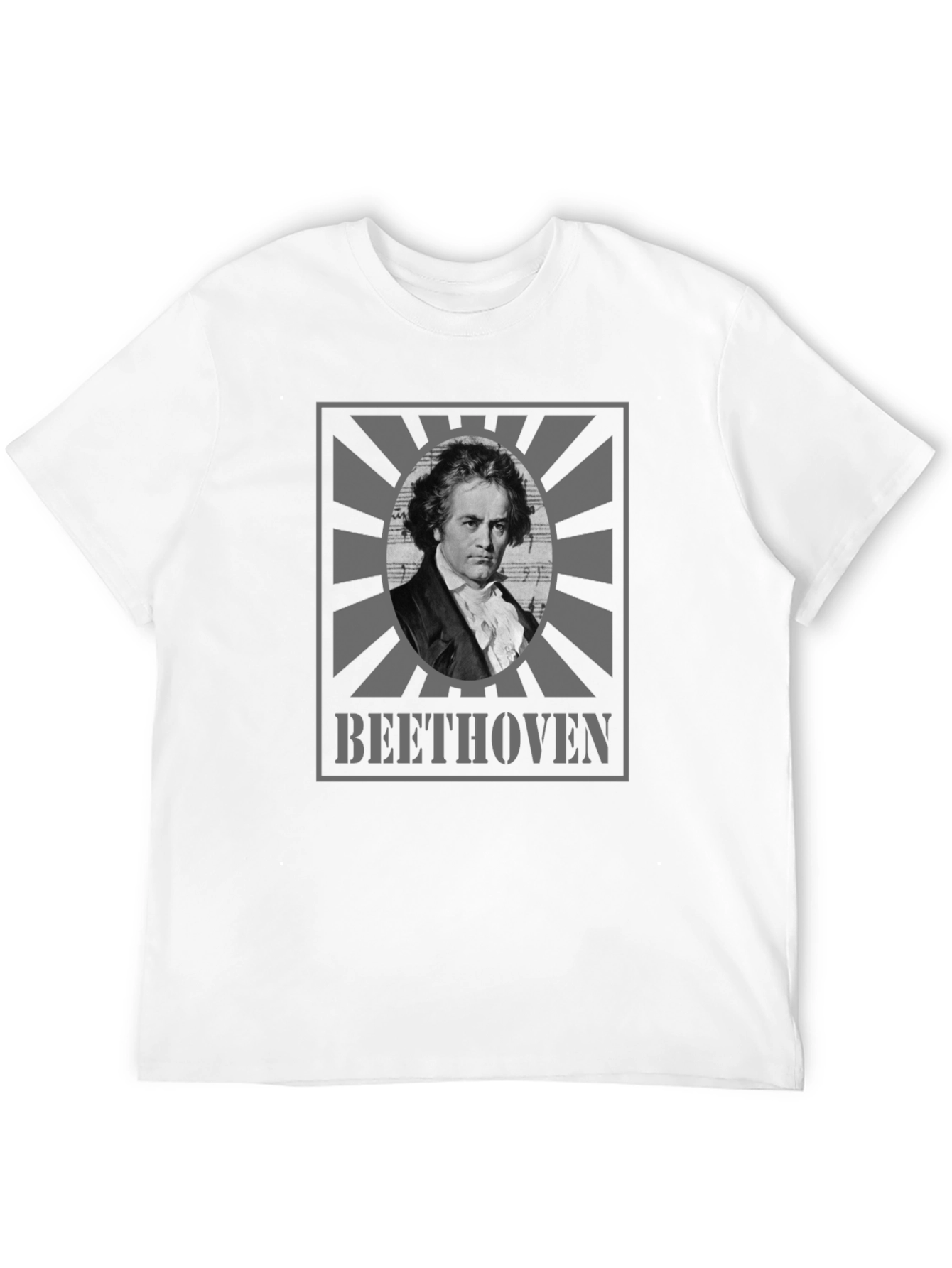 Beethoven Graphic Tee - Classic Composer T-Shirt