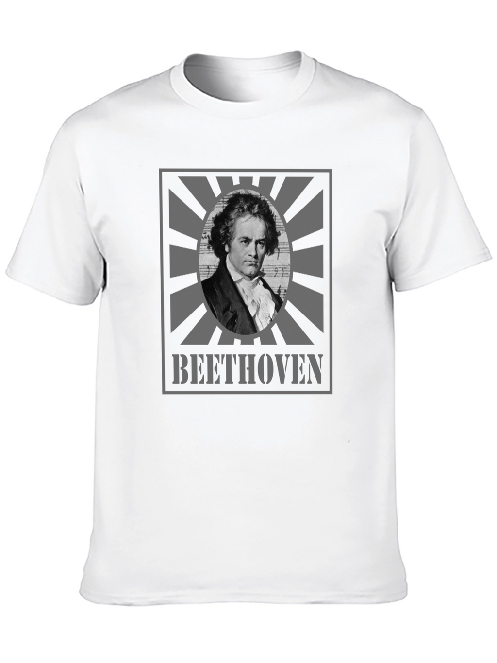 Beethoven Graphic Tee - Classic Composer T-Shirt
