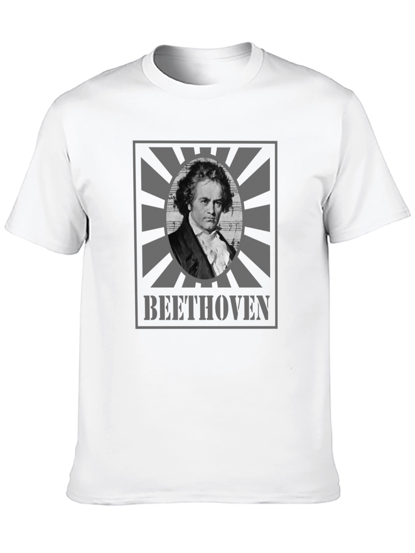Beethoven Graphic Tee - Classic Composer T-Shirt
