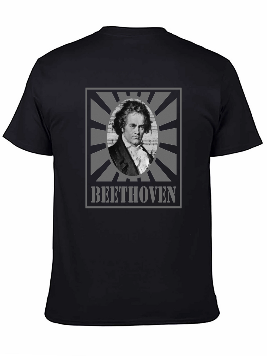 Beethoven Graphic Tee - Classic Composer T-Shirt