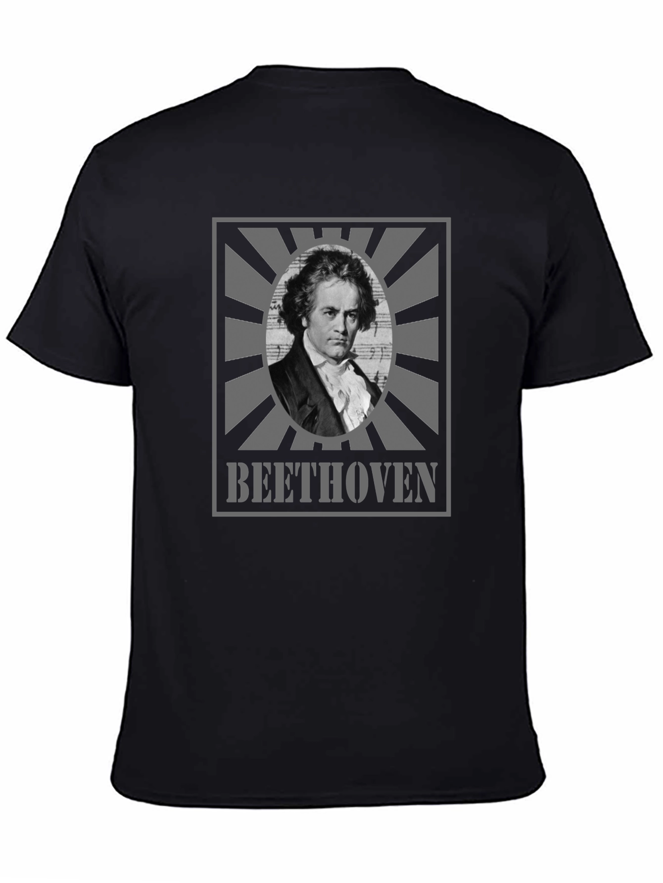 Beethoven Graphic Tee - Classic Composer T-Shirt