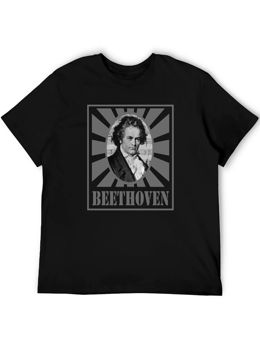 Beethoven Graphic Tee - Classic Composer T-Shirt