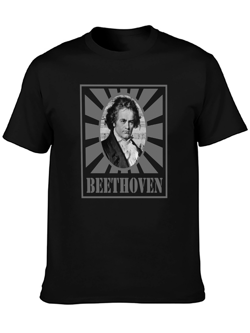 Beethoven Graphic Tee - Classic Composer T-Shirt