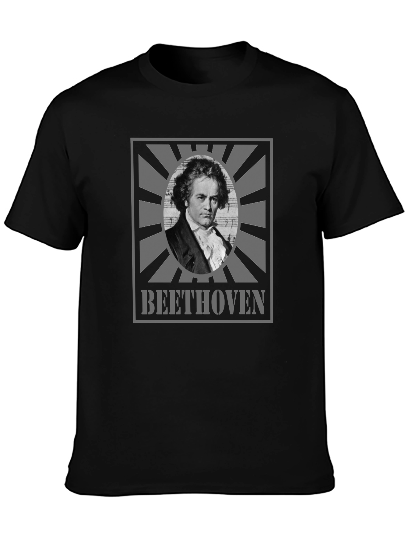 Beethoven Graphic Tee - Classic Composer T-Shirt