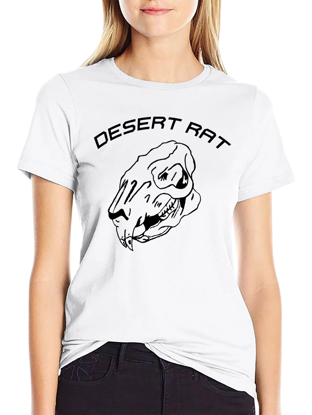 Desert Rat T-Shirt - Skull Graphic Tee