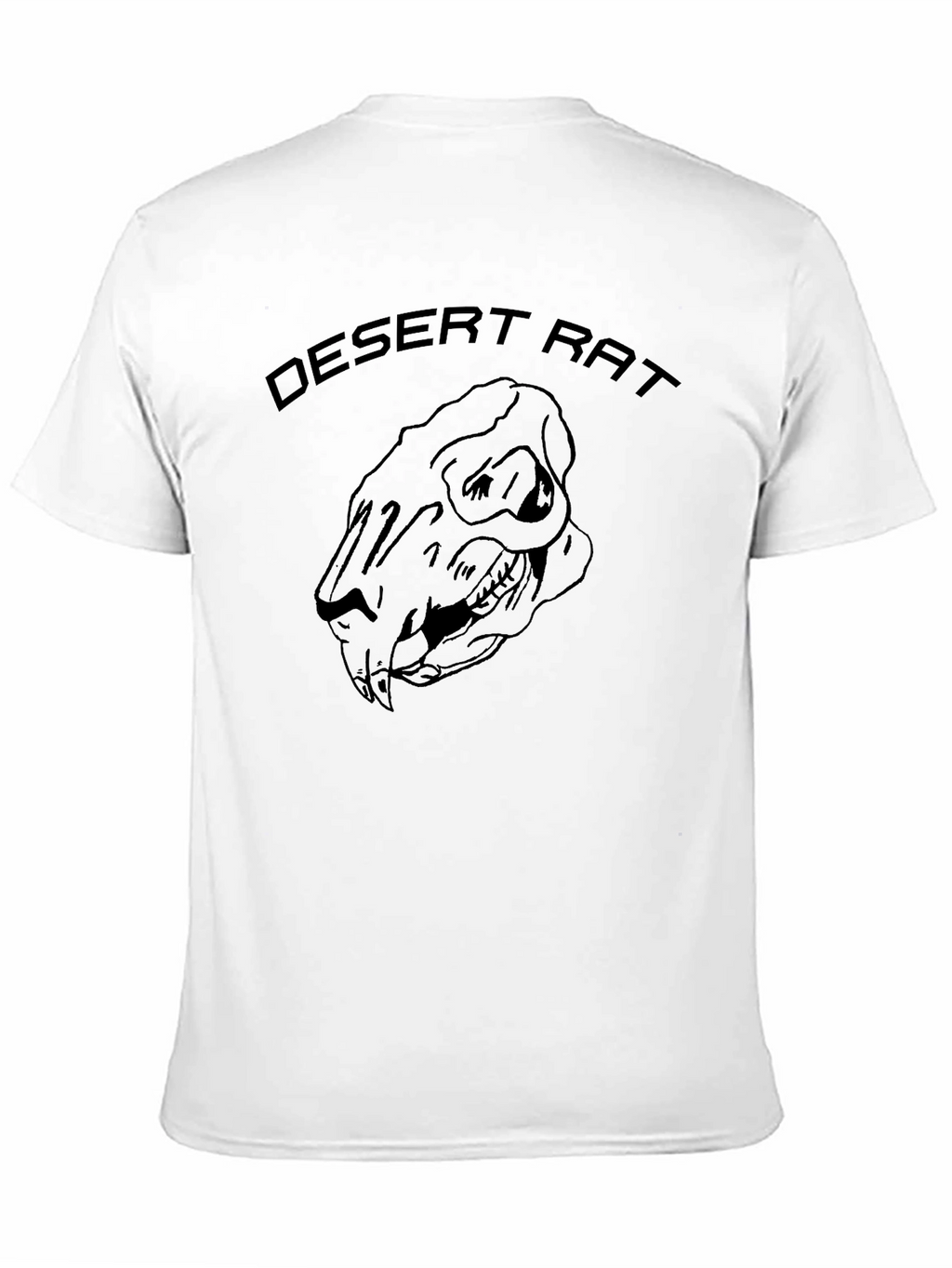 Desert Rat T-Shirt - Skull Graphic Tee
