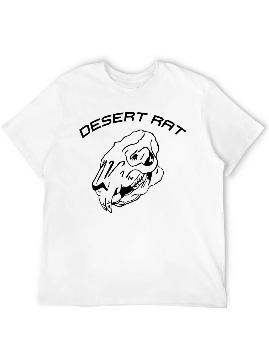 Desert Rat T-Shirt - Skull Graphic Tee