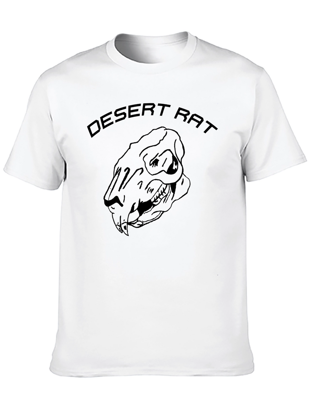 Desert Rat T-Shirt - Skull Graphic Tee