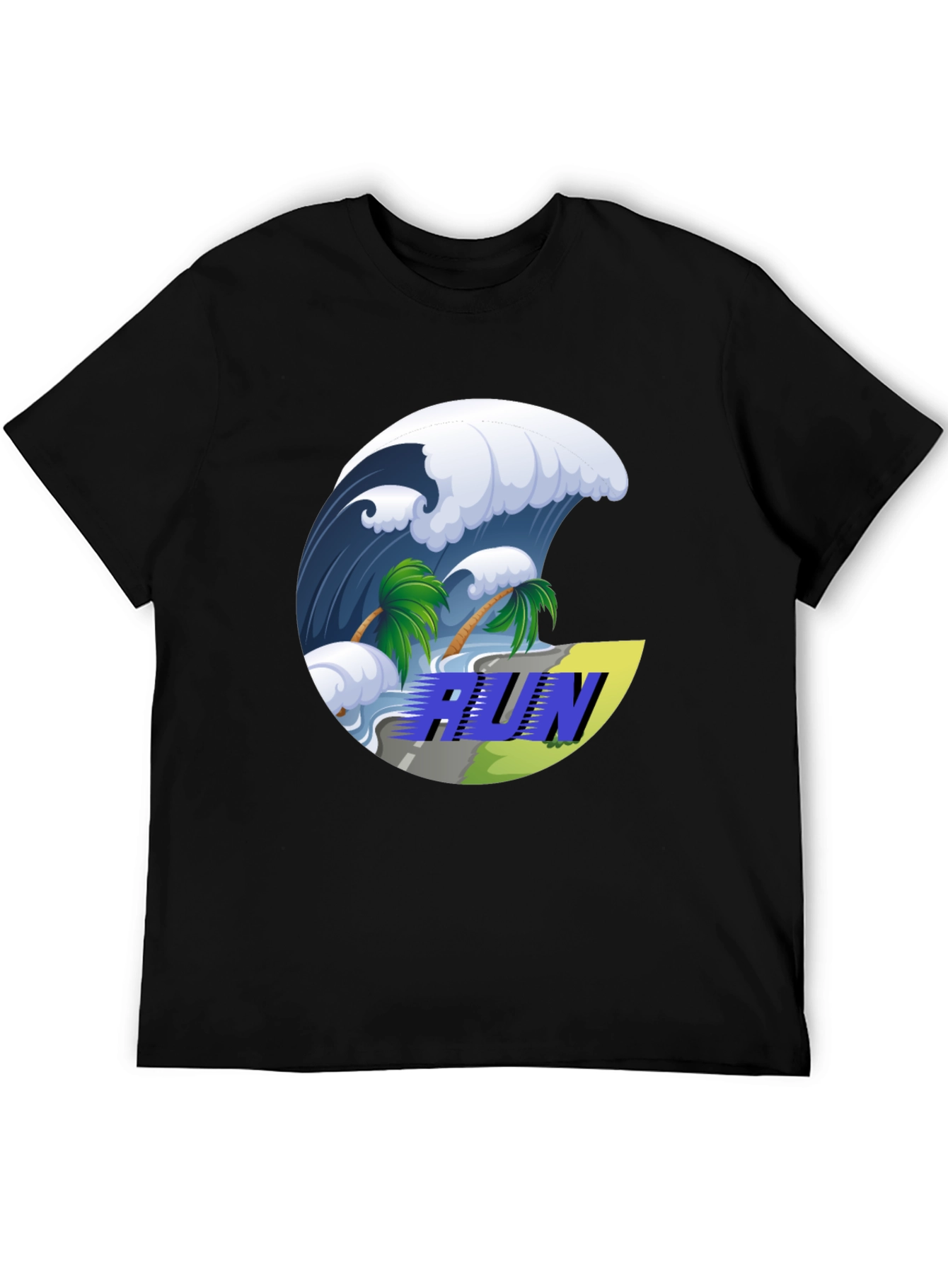 Wave Run Graphic Tee