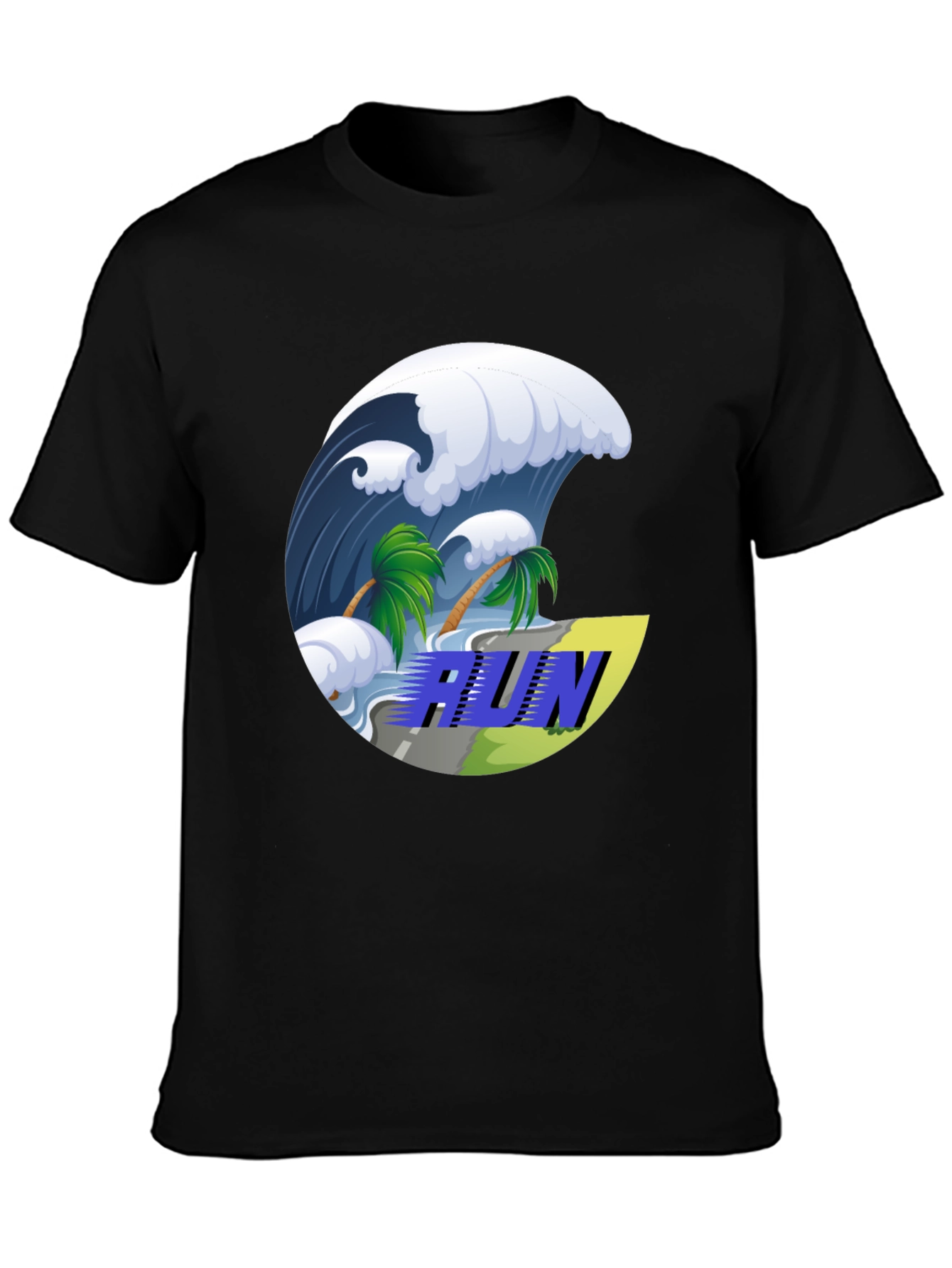 Wave Run Graphic Tee