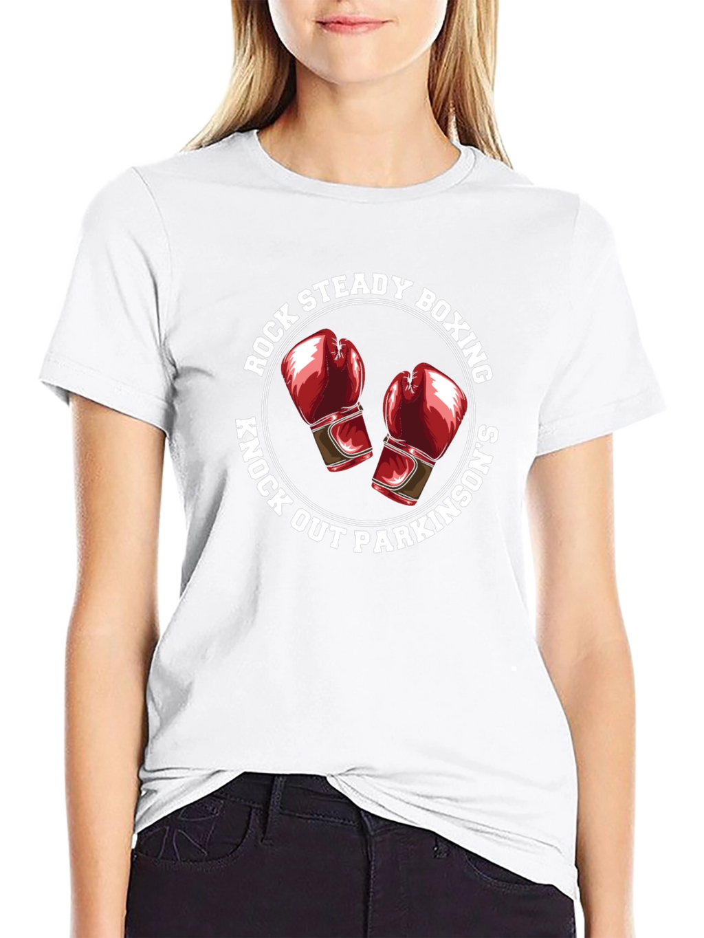 Rock Steady Boxing Parkinsons Knockout T-Shirt
