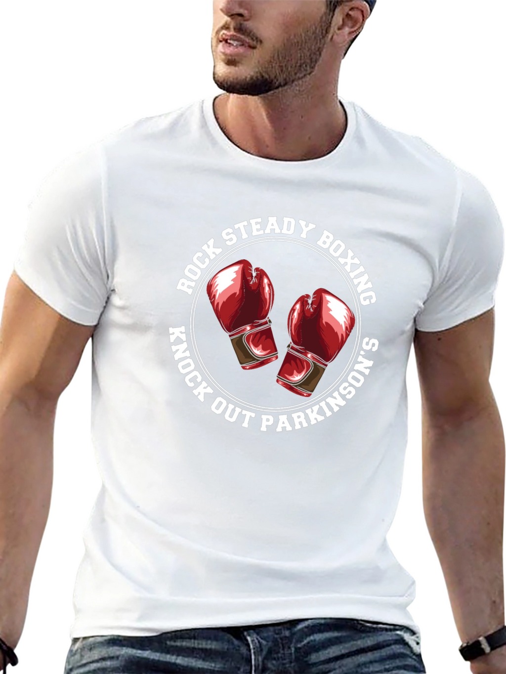 Rock Steady Boxing Parkinsons Knockout T-Shirt
