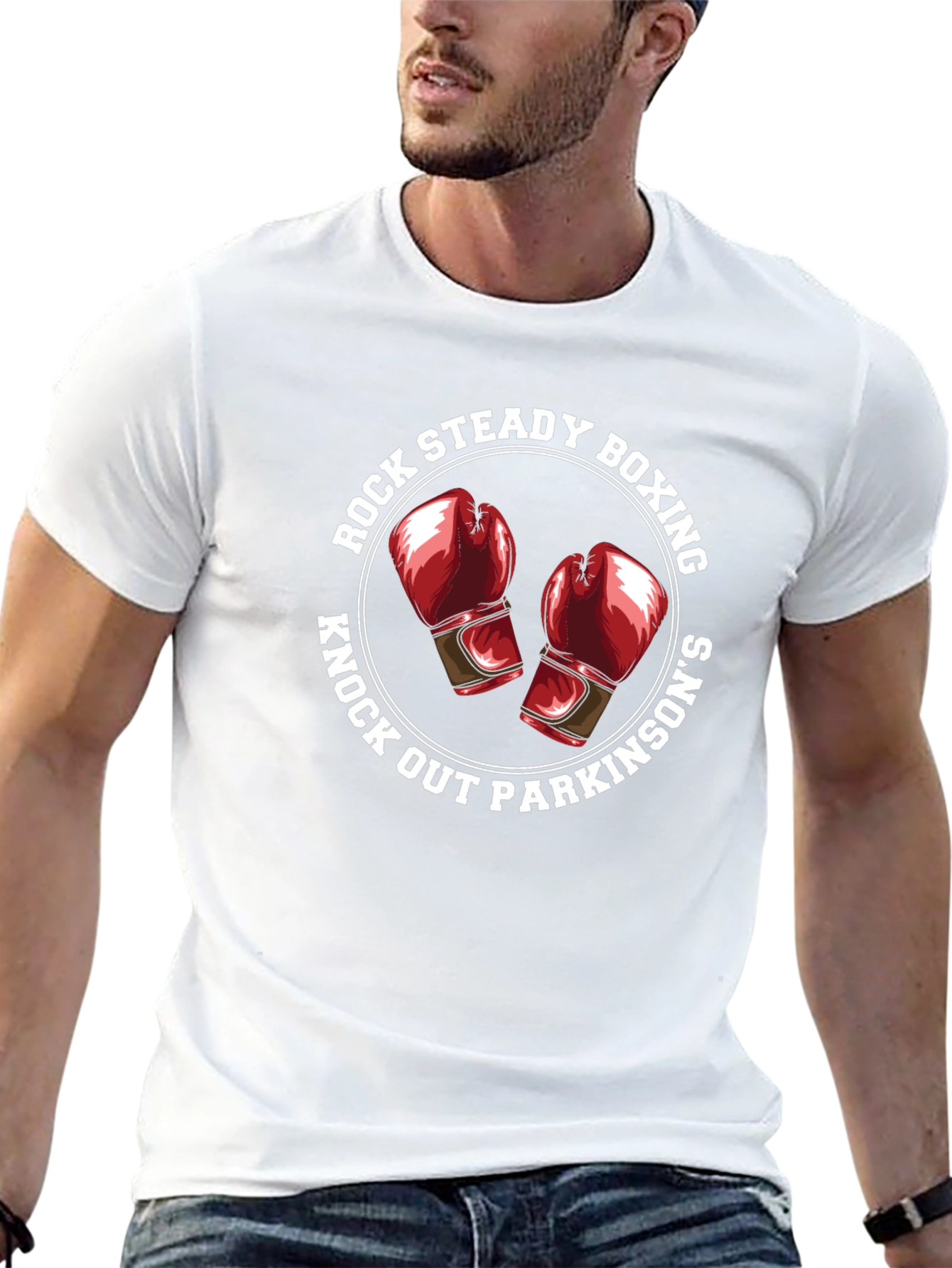 Rock Steady Boxing Parkinsons Knockout T-Shirt
