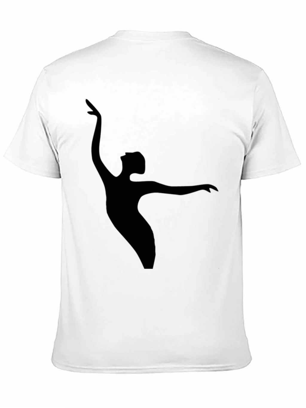 Ballerina Silhouette Black T-Shirt