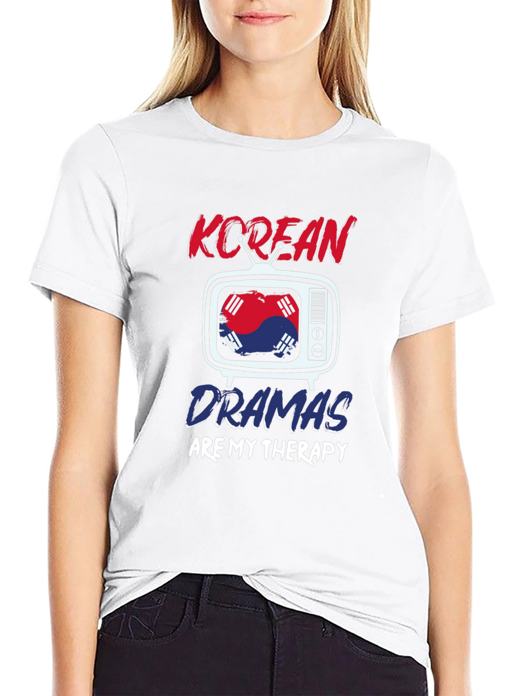 Korean Drama Therapy Tee - K-Drama Fan Shirt