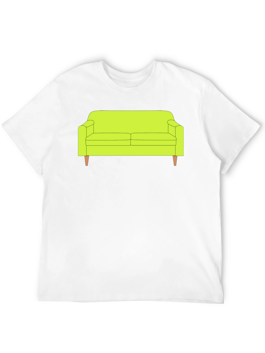 Couch Graphic Tee - Relaxed Style