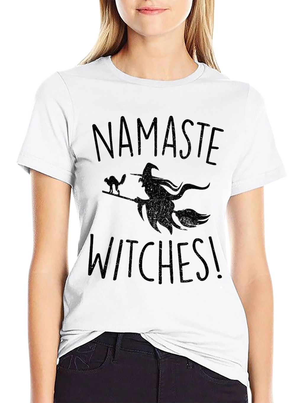 Namaste Witches Graphic Tee
