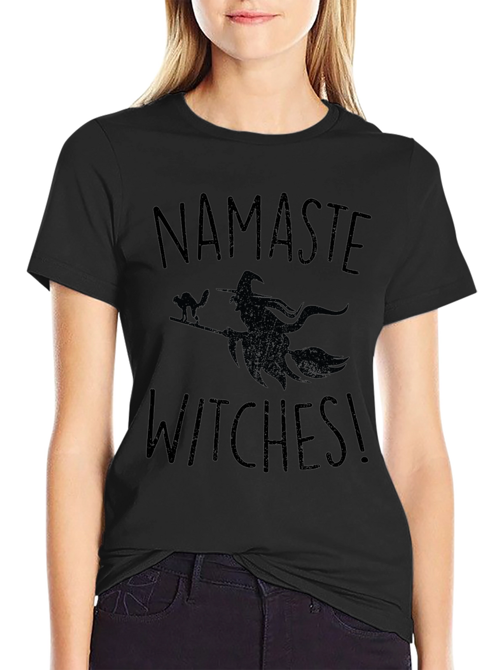 Namaste Witches Graphic Tee