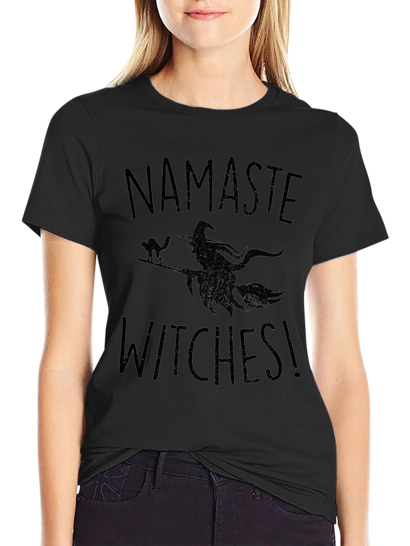 Namaste Witches Graphic Tee
