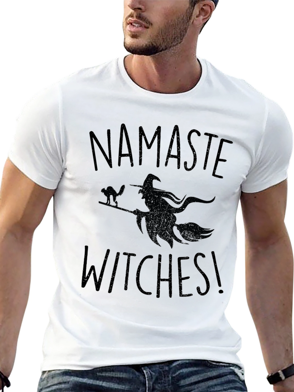 Namaste Witches Graphic Tee