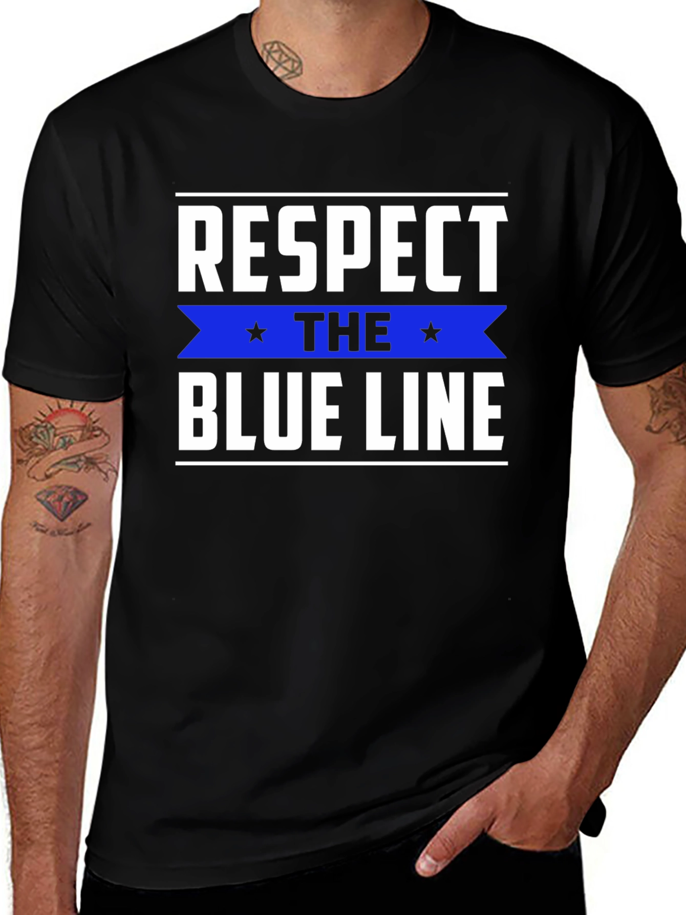Respect The Blue Line T-Shirt