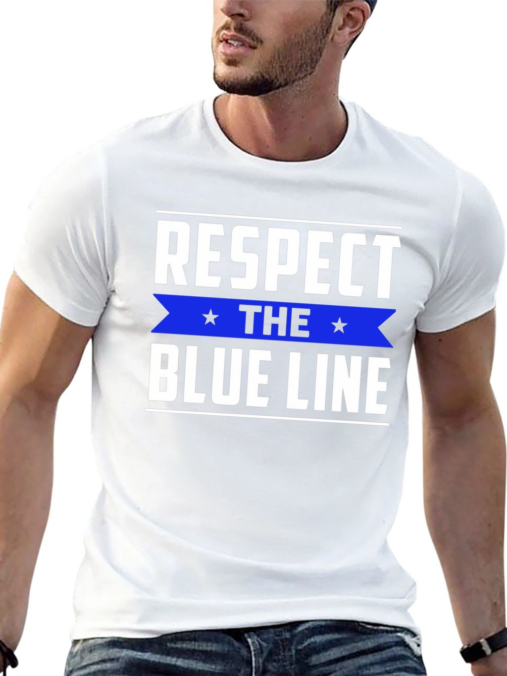 Respect The Blue Line T-Shirt