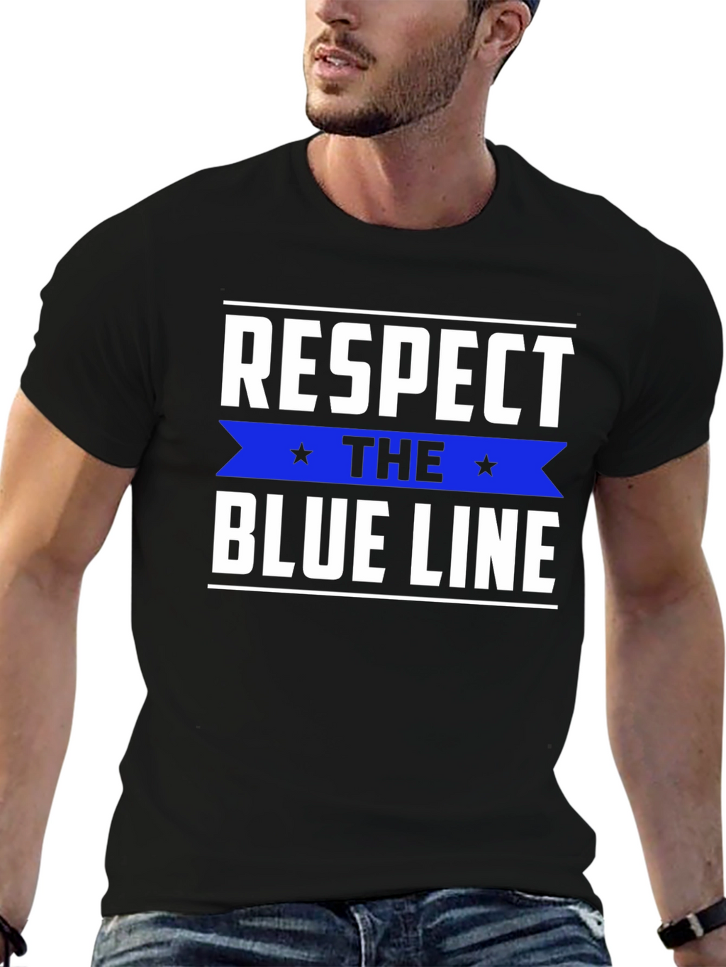 Respect The Blue Line T-Shirt