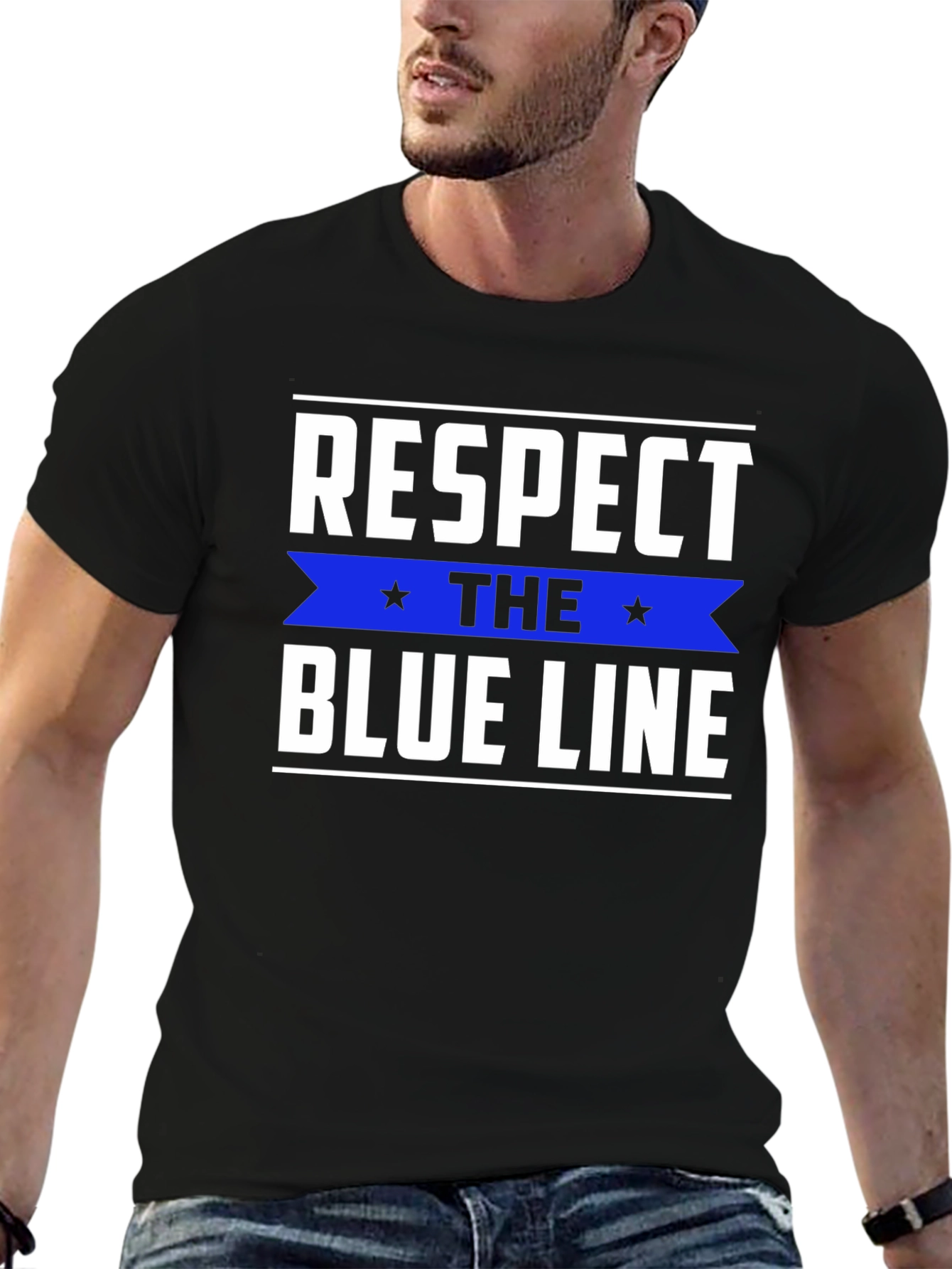 Respect The Blue Line T-Shirt