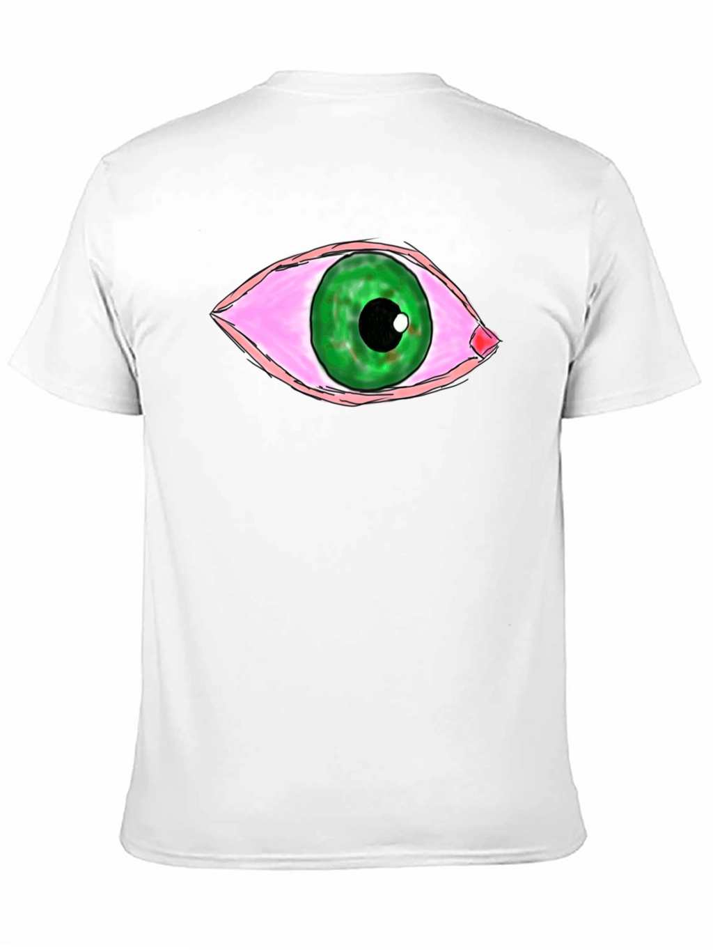 Stoned Eye Graphic T-Shirt - Unisex Black Tee