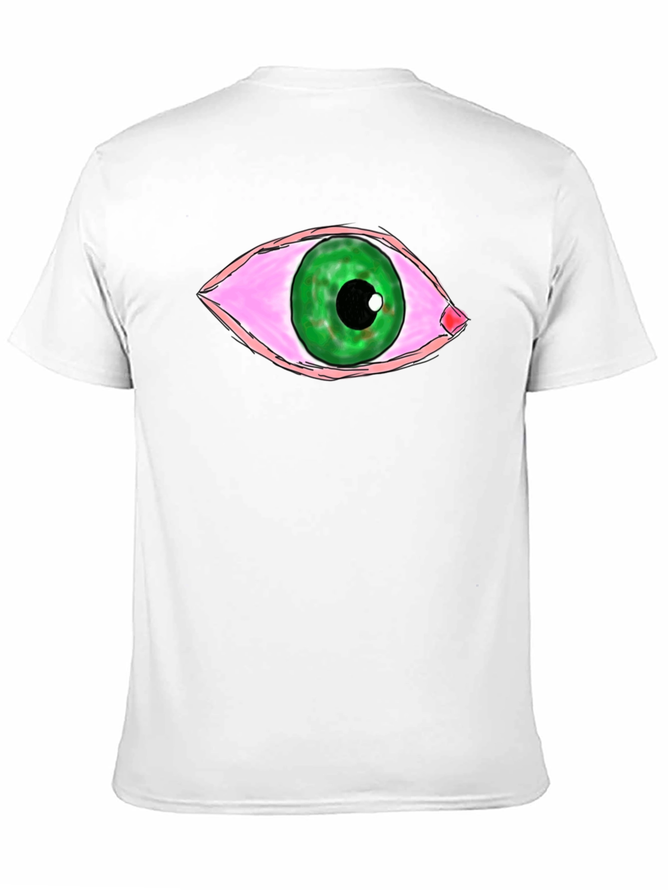 Stoned Eye Graphic T-Shirt - Unisex Black Tee