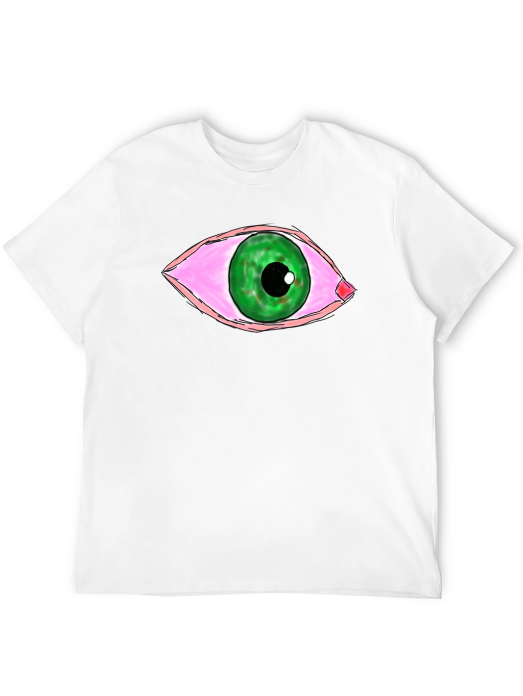 Stoned Eye Graphic T-Shirt - Unisex Black Tee
