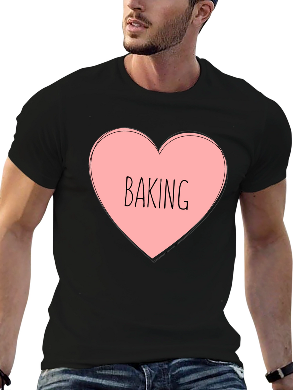 Baking Heart T-Shirt - Foodie Fashion
