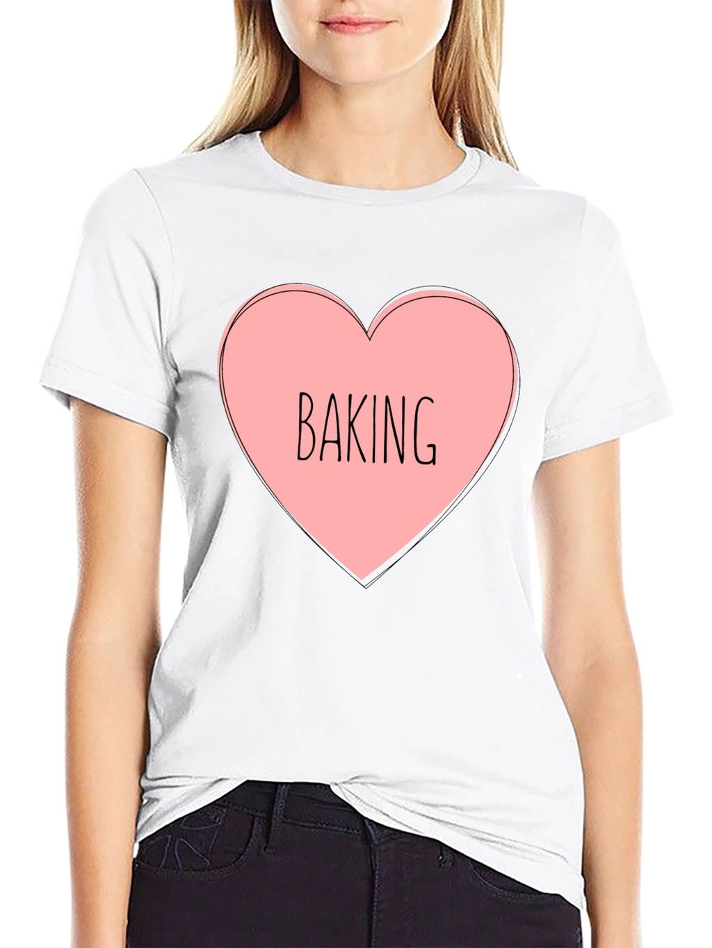 Baking Heart T-Shirt - Foodie Fashion
