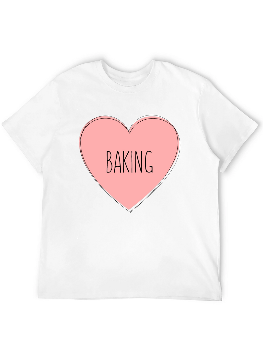 Baking Heart T-Shirt - Foodie Fashion