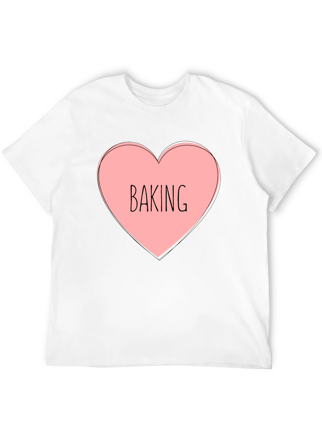 Baking Heart T-Shirt - Foodie Fashion