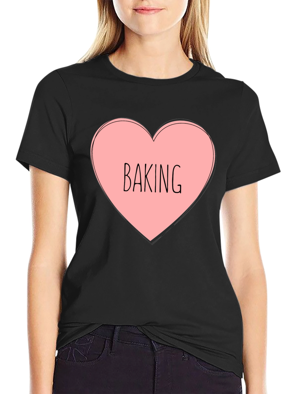Baking Heart T-Shirt - Foodie Fashion