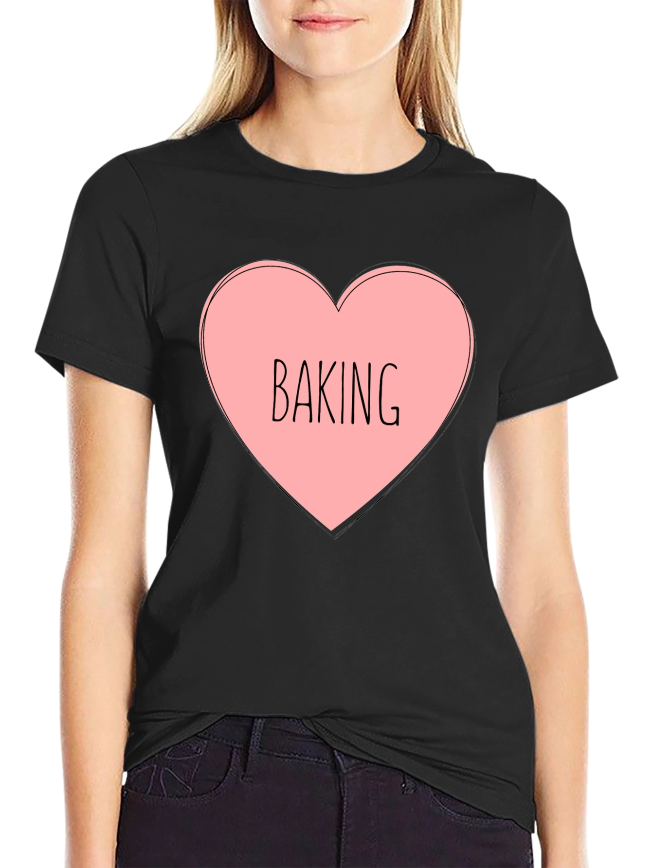 Baking Heart T-Shirt - Foodie Fashion
