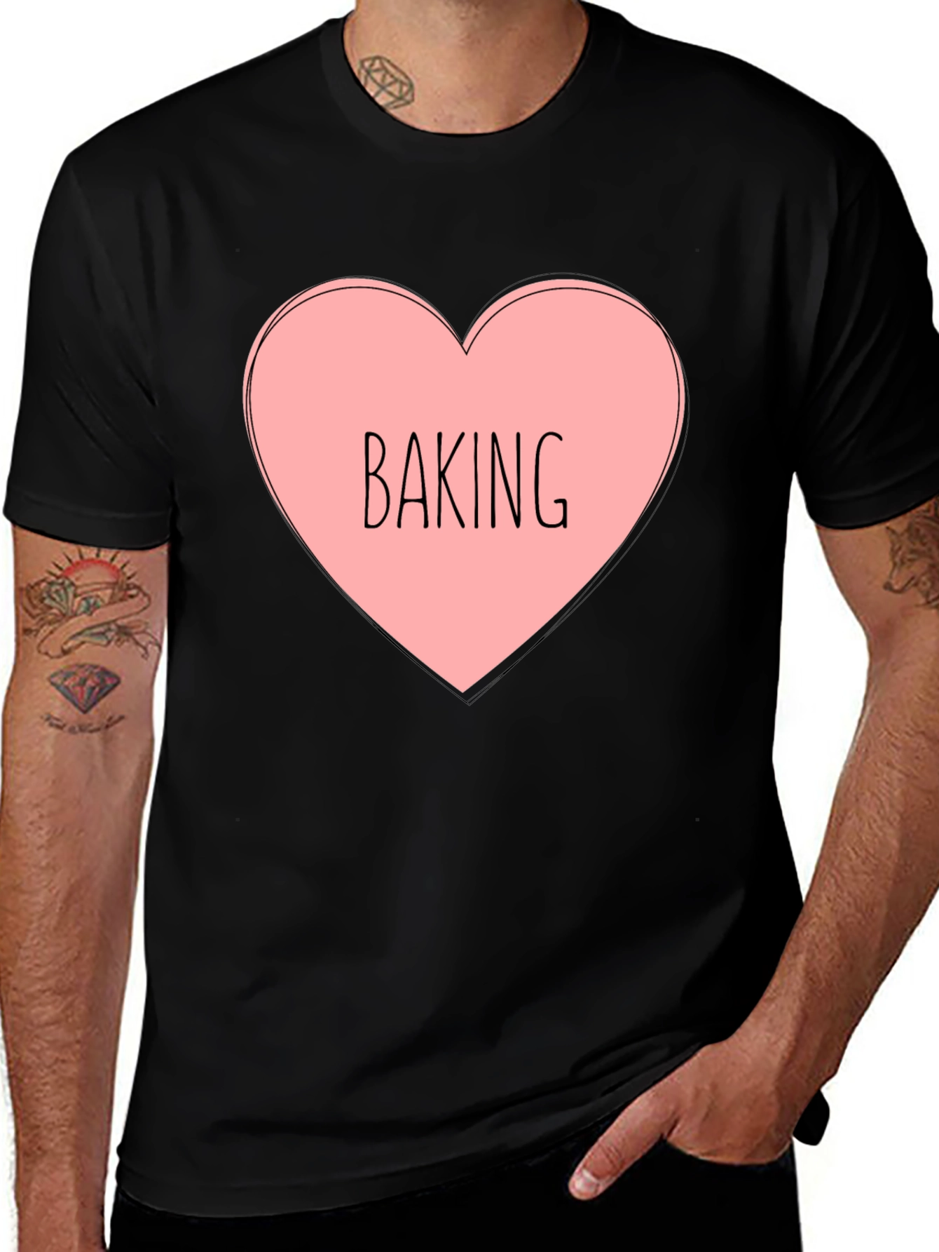 Baking Heart T-Shirt - Foodie Fashion