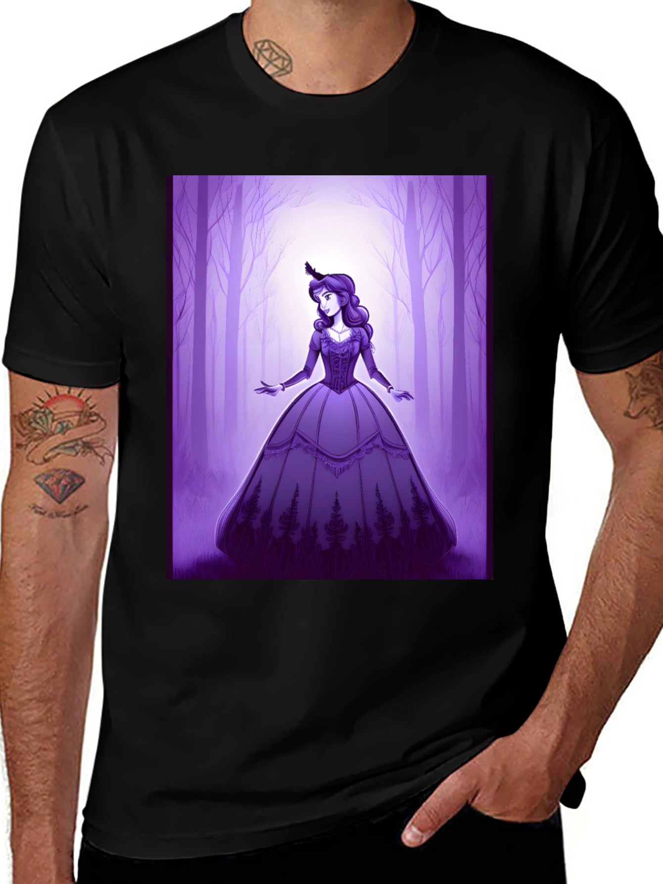 Gothic Princess T-Shirt - Fantasy Apparel