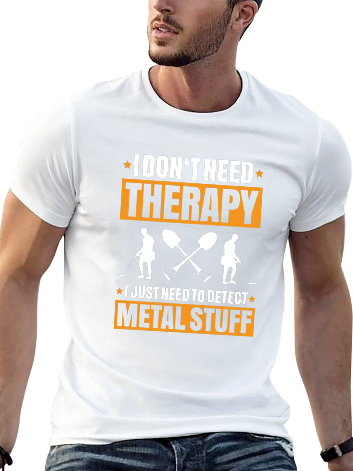 Metal Detecting T-Shirt: No Therapy Needed!