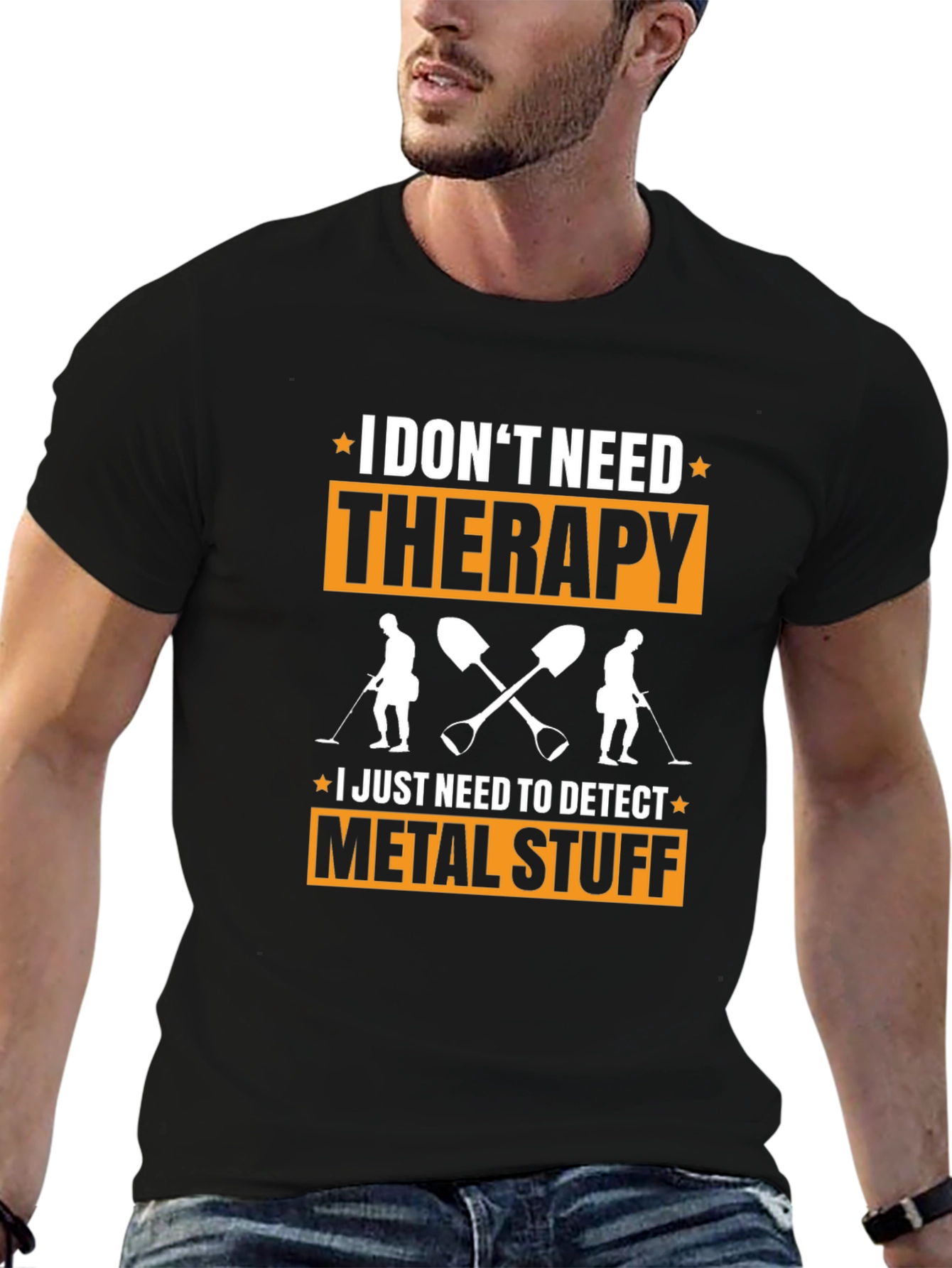 Metal Detecting T-Shirt: No Therapy Needed!