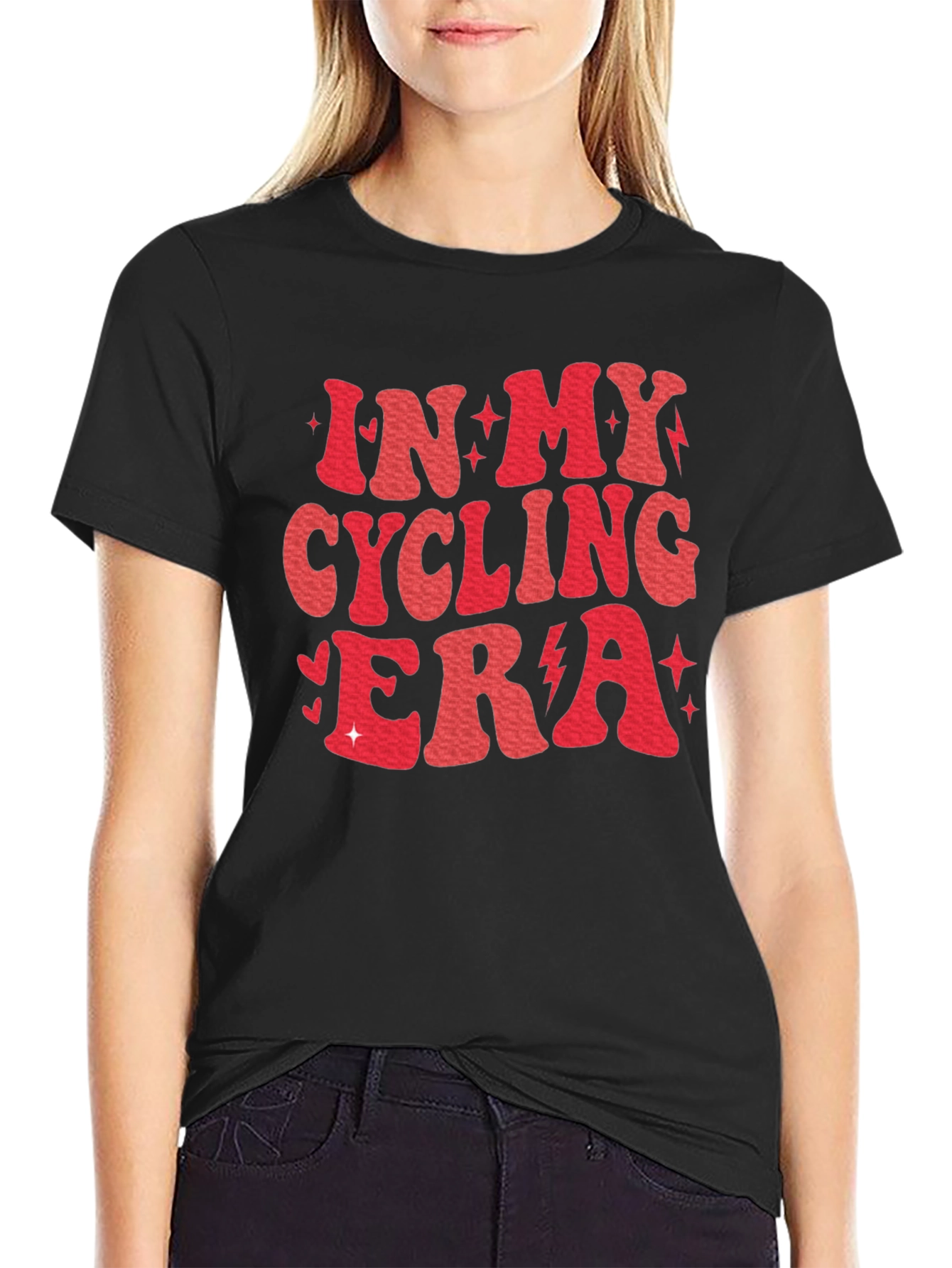 In My Cycling Era Black T-Shirt