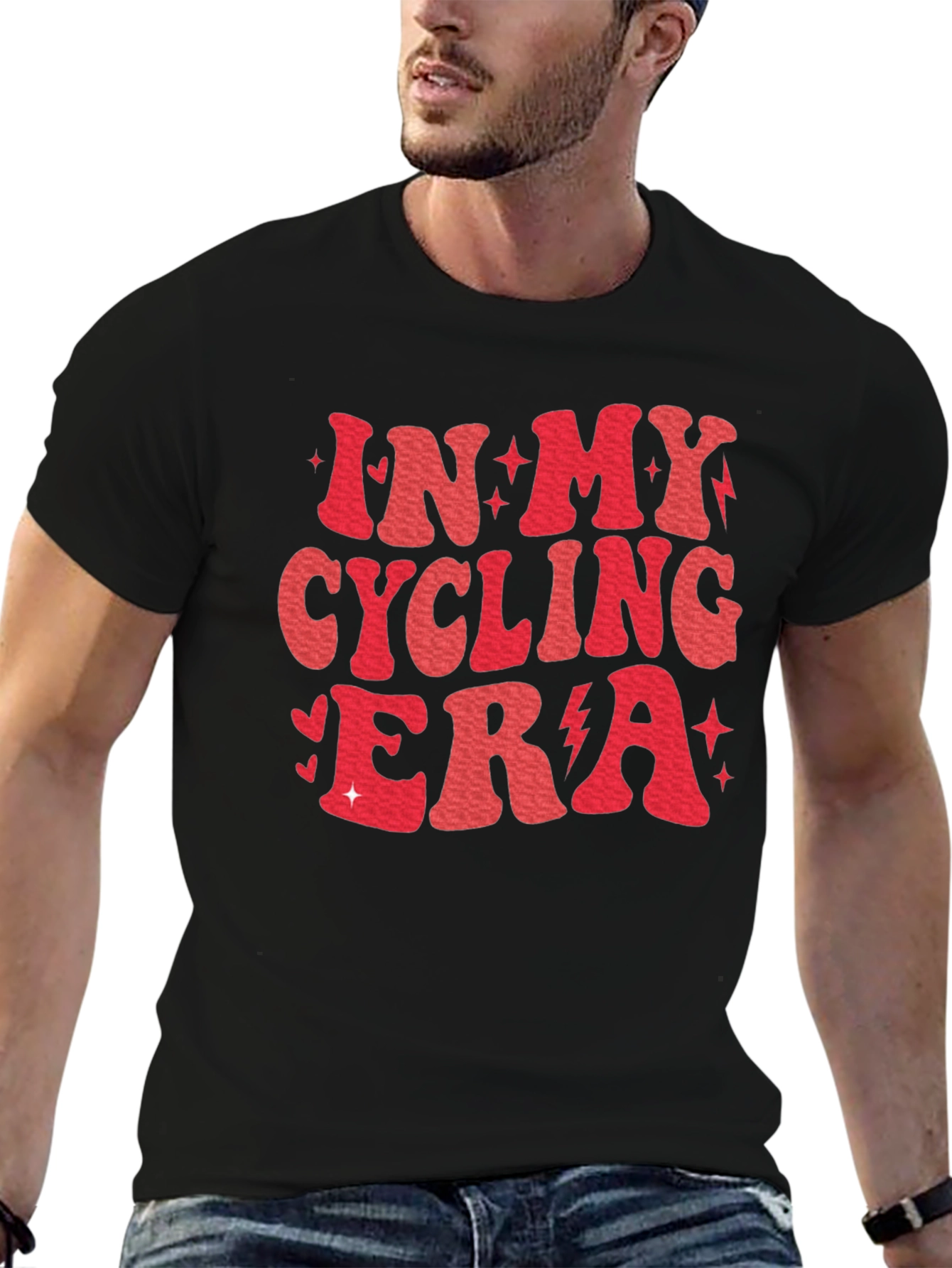 In My Cycling Era Black T-Shirt