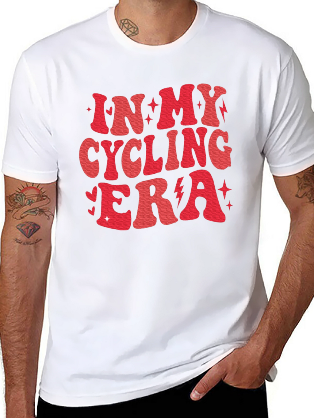 In My Cycling Era Black T-Shirt