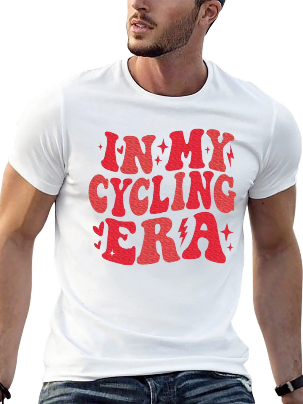 In My Cycling Era Black T-Shirt