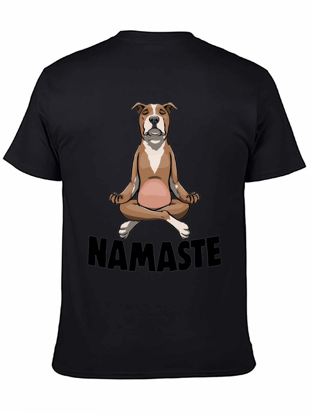 Namaste Dog T-Shirt - Meditating Pup Tee