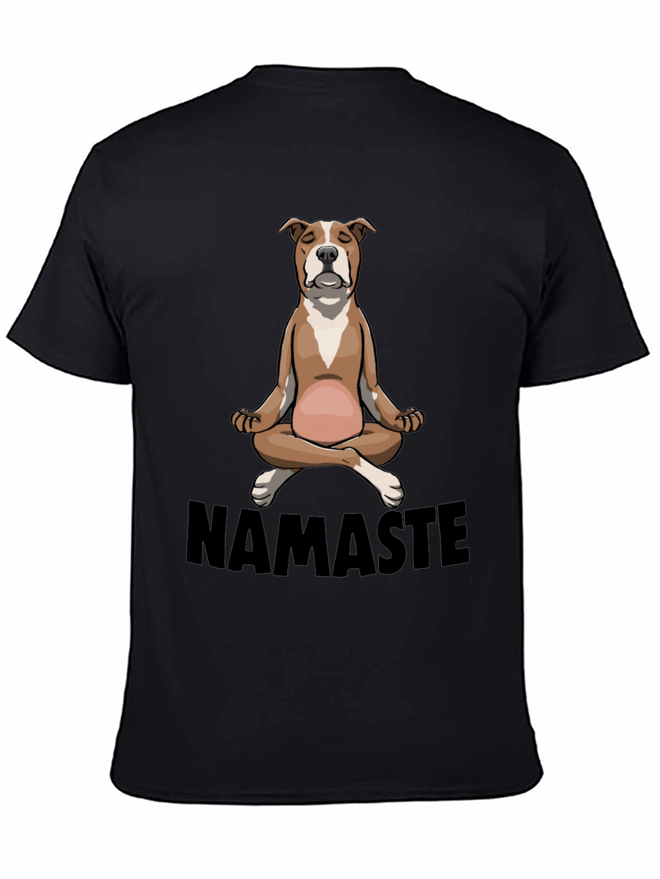 Namaste Dog T-Shirt - Meditating Pup Tee